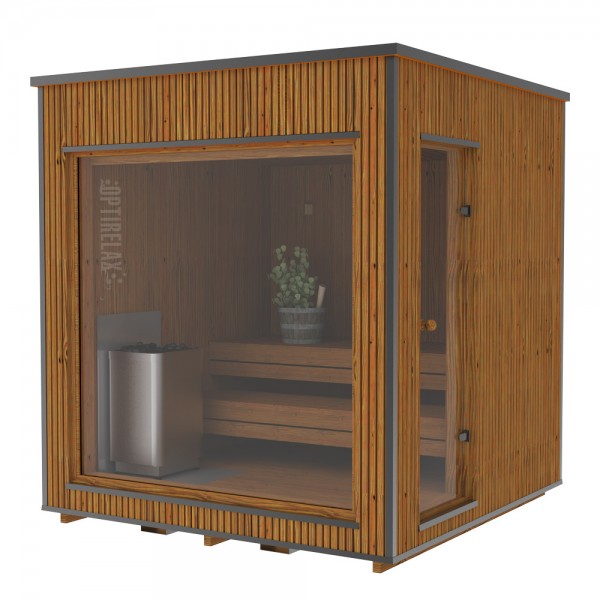 Moderne Outdoor Sauna SPACE I