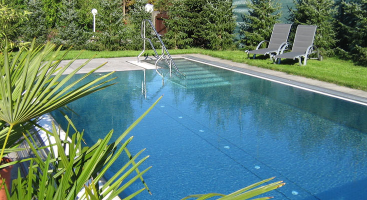 Edelstahl Pools-Schwimmbecken 