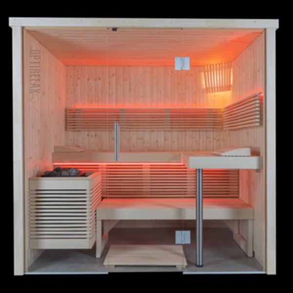 Sauna mit Glasfront DS - Köln - S