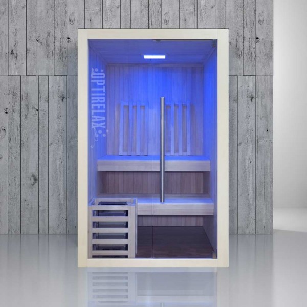 Mini Sauna mit Ofen OPTIRELAX® Easyrelax M150