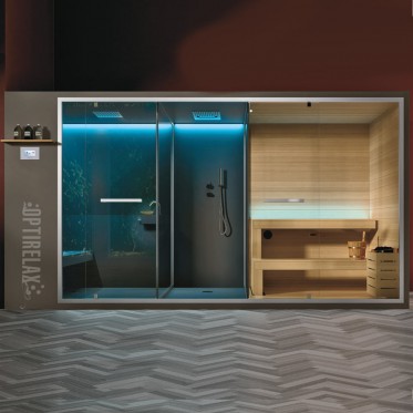 Design Sauna/Dusche/Dampfbad - GG - ETS 3XL
