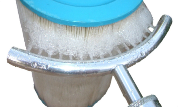 Filterreinigungsaufsatz zur Whirlpoolfilter Reinigung