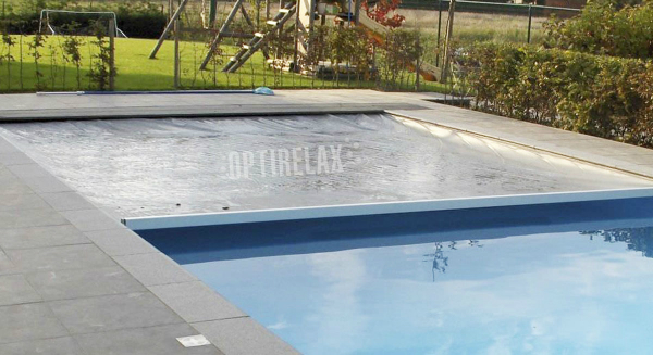 Automatische Schwimmbad Abdeckung Pool Terrassendeck
